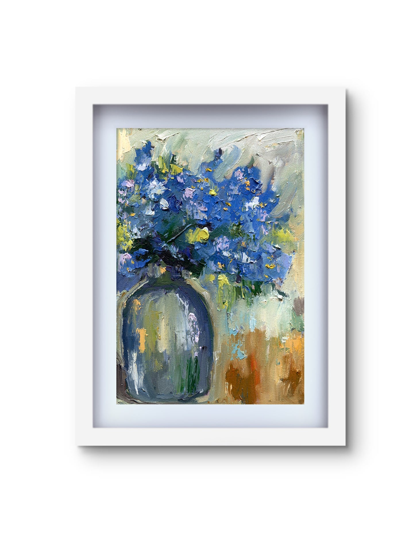 Forget Me Nots Framed poster