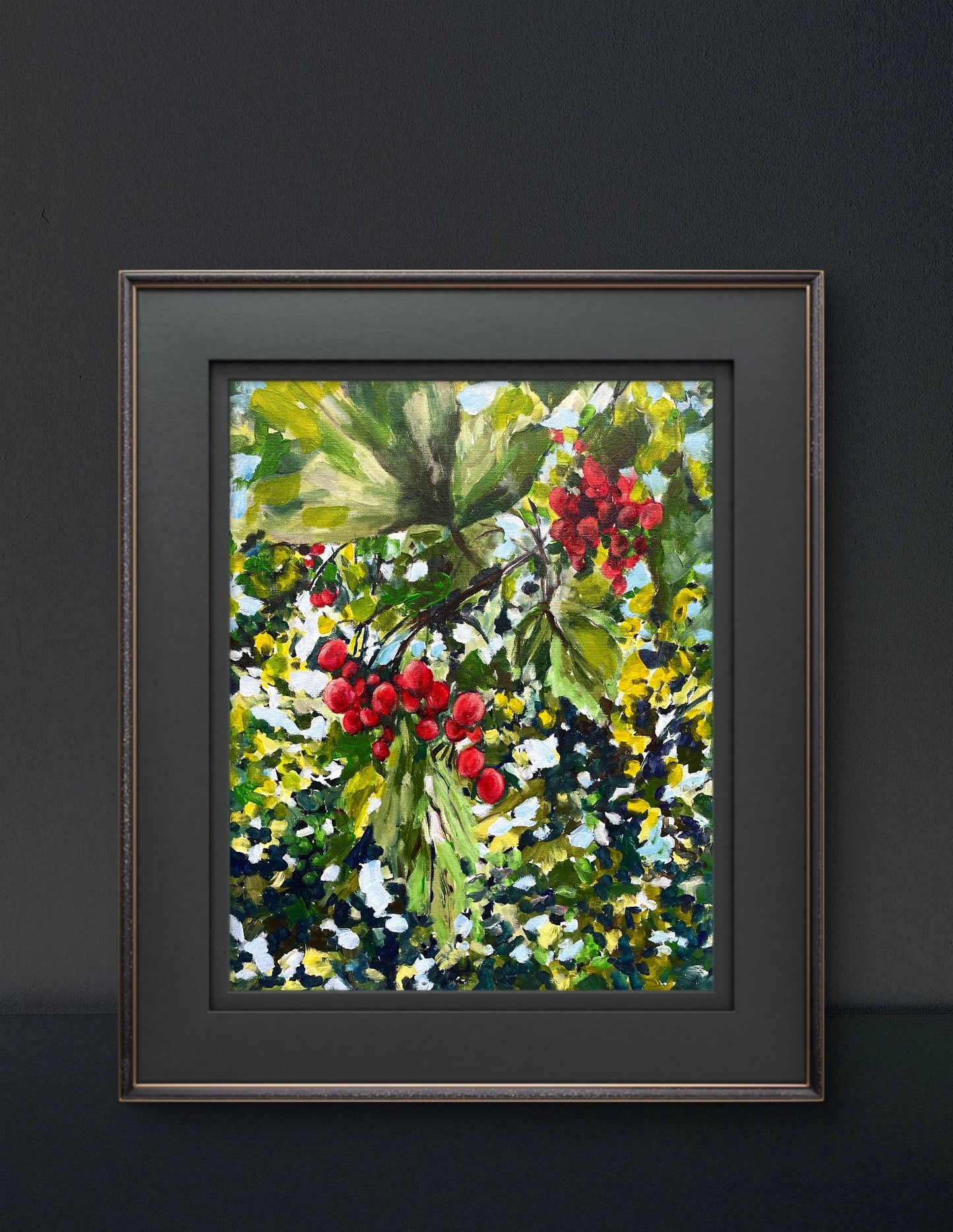 Viburnum Painting Botanical Poster