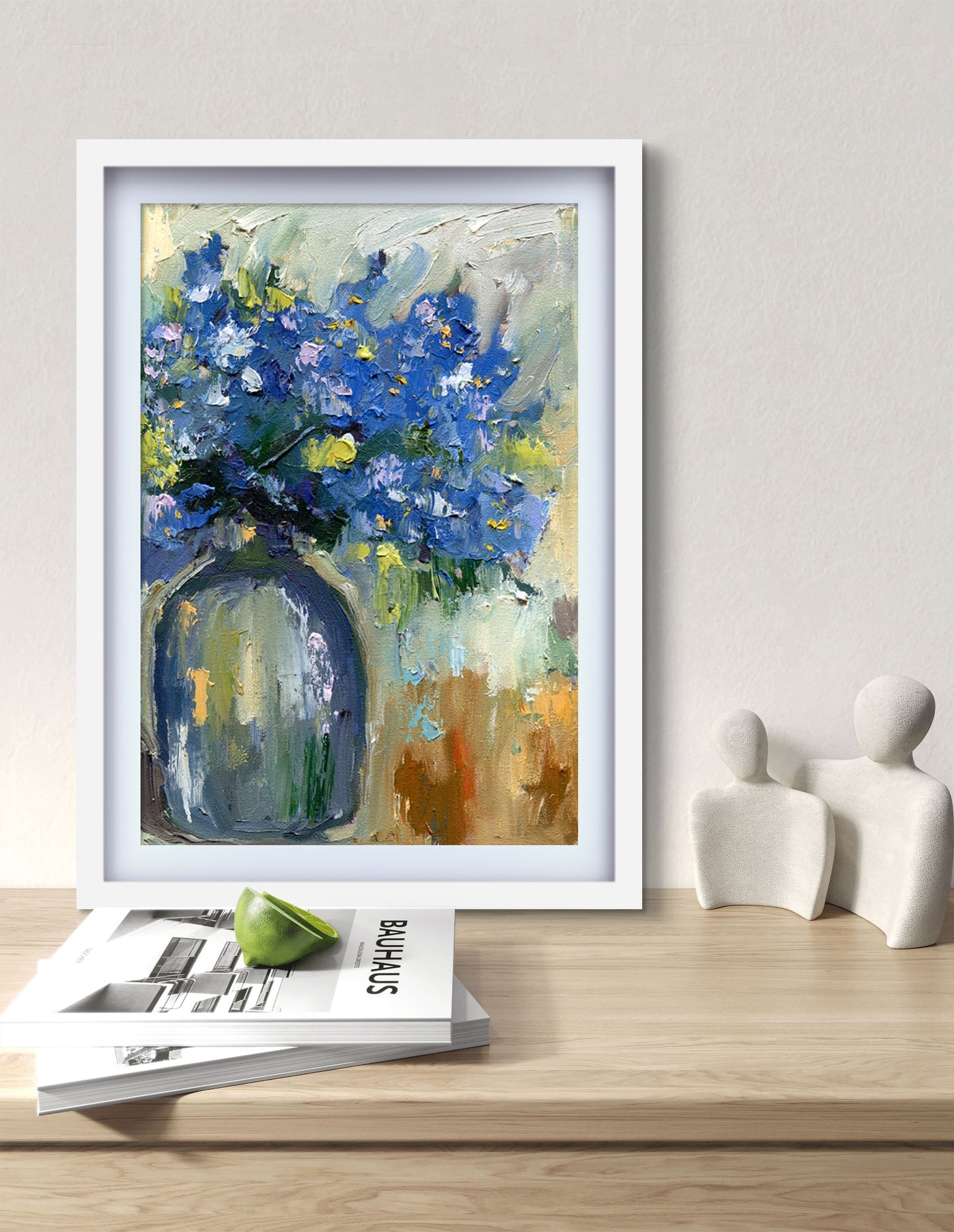 Forget Me Nots Framed poster