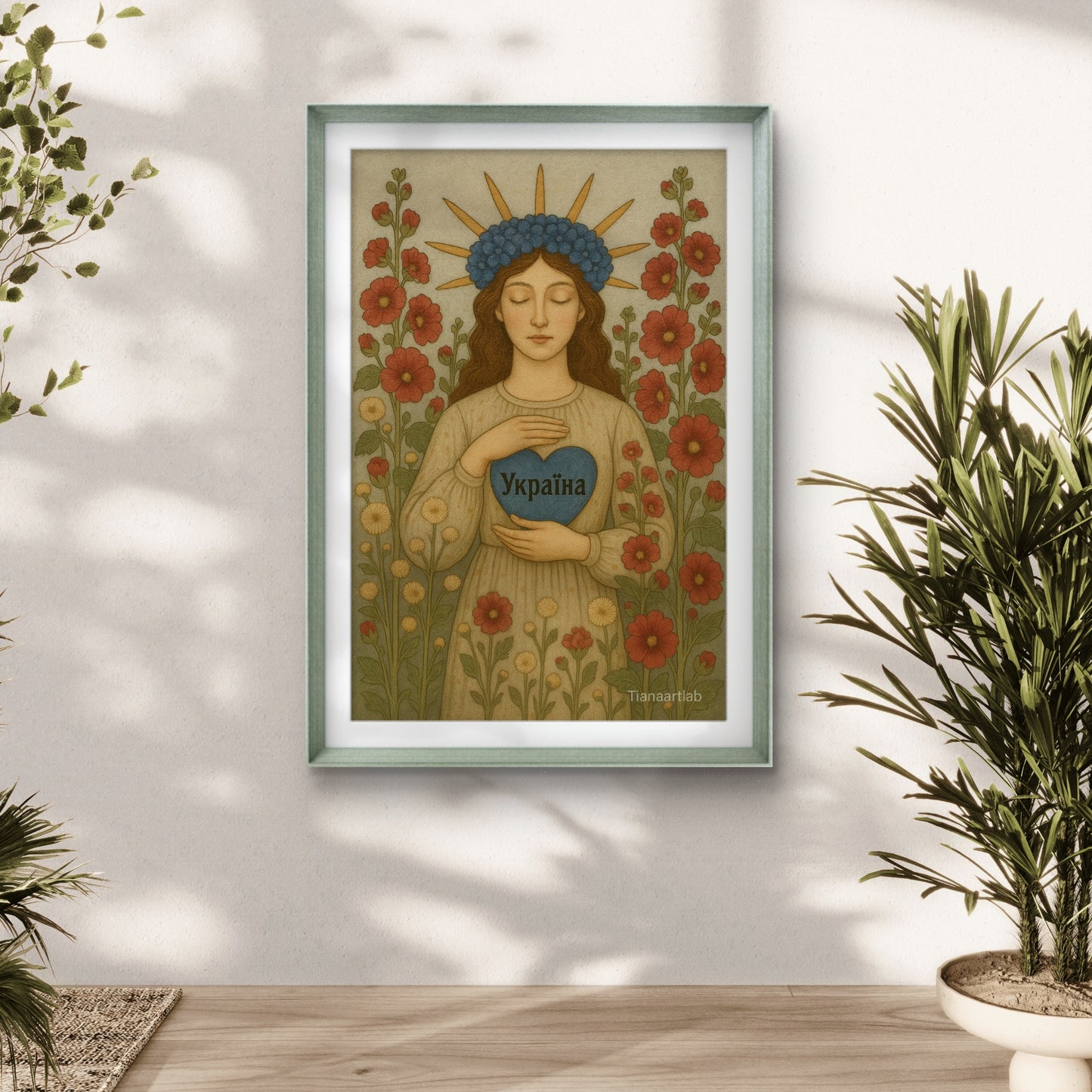 Ukrainian Poster Ukraine in Heart