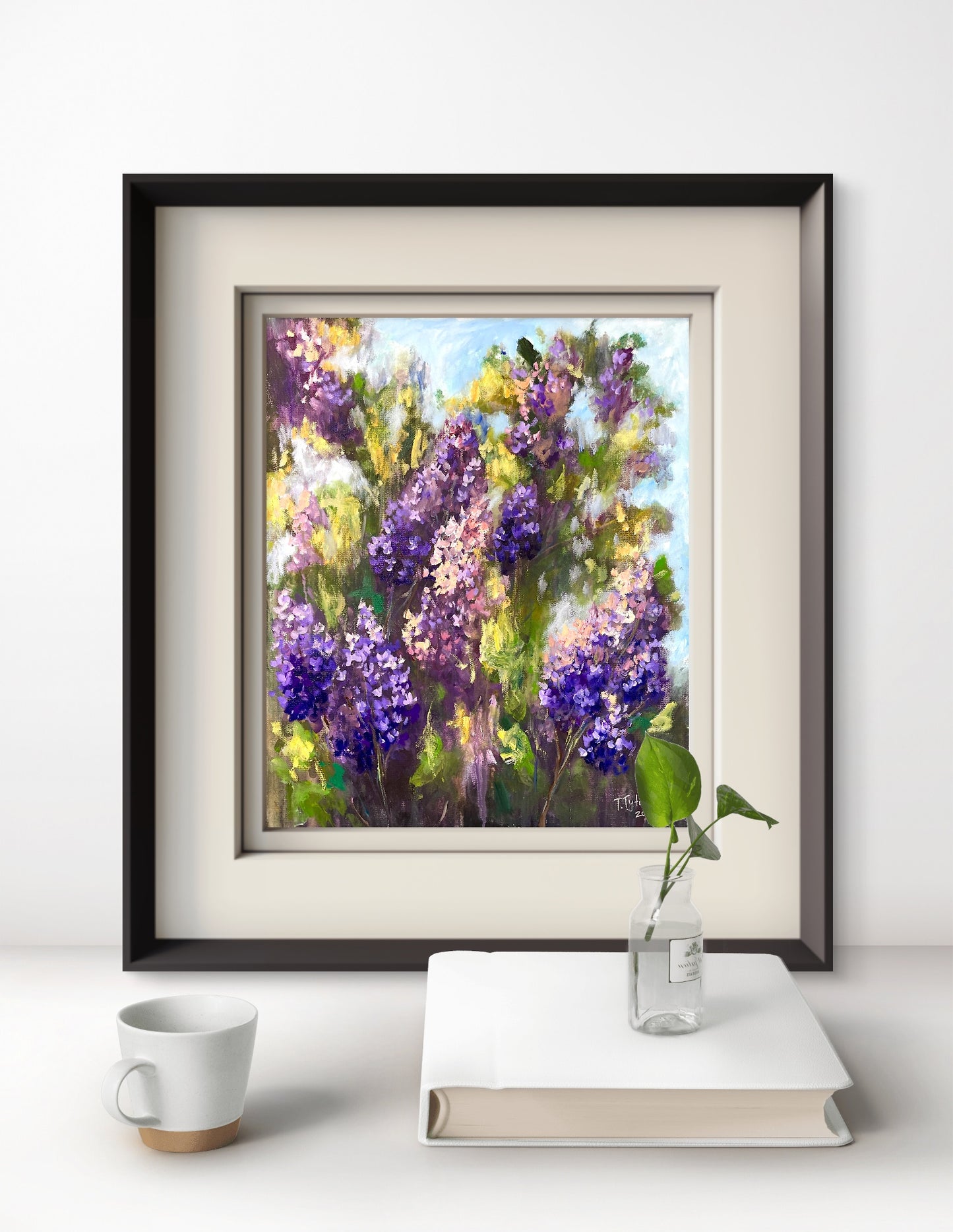 Lilac Photo paper poster Garden Wall Art