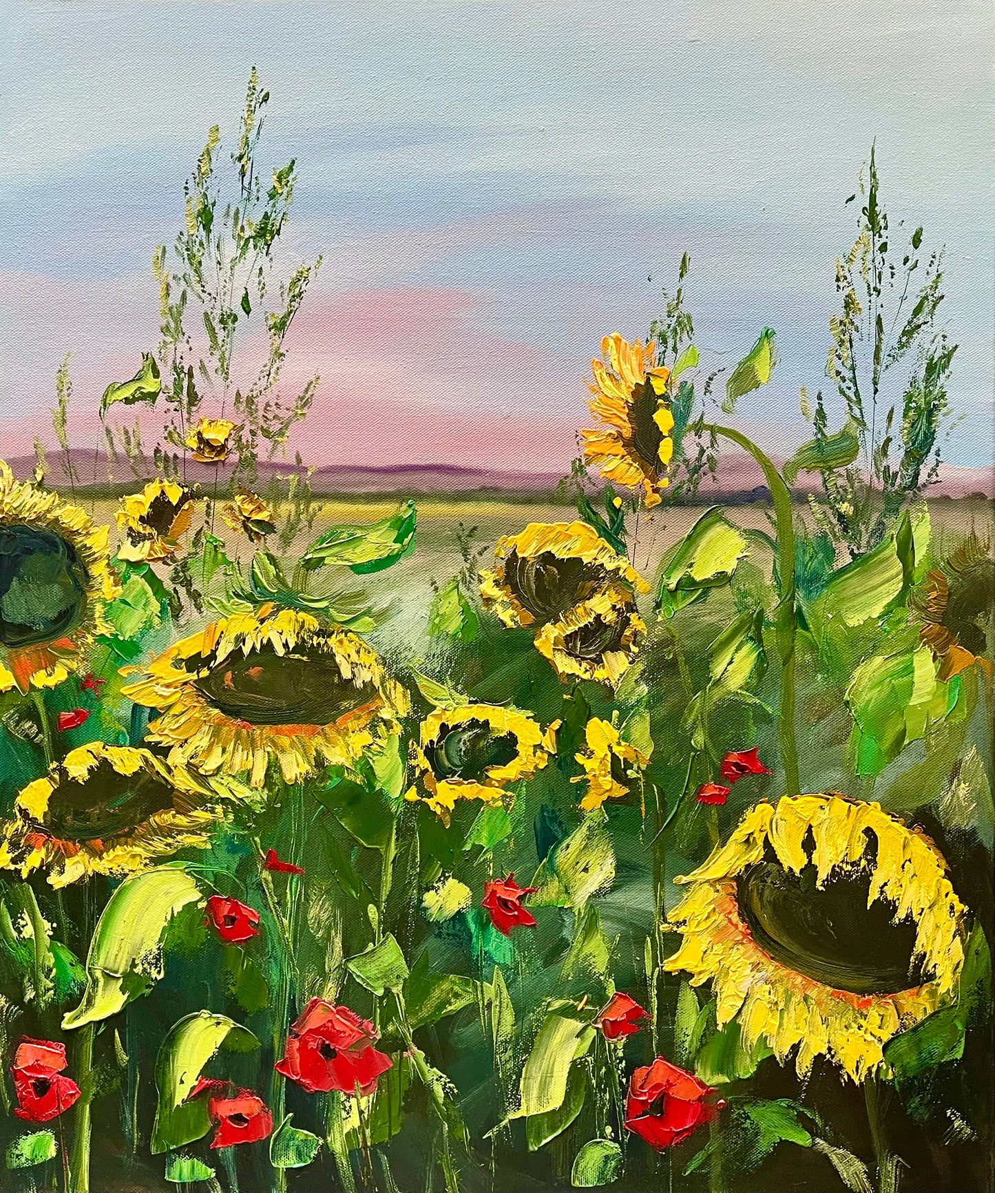 Sunflower Original Wall Art