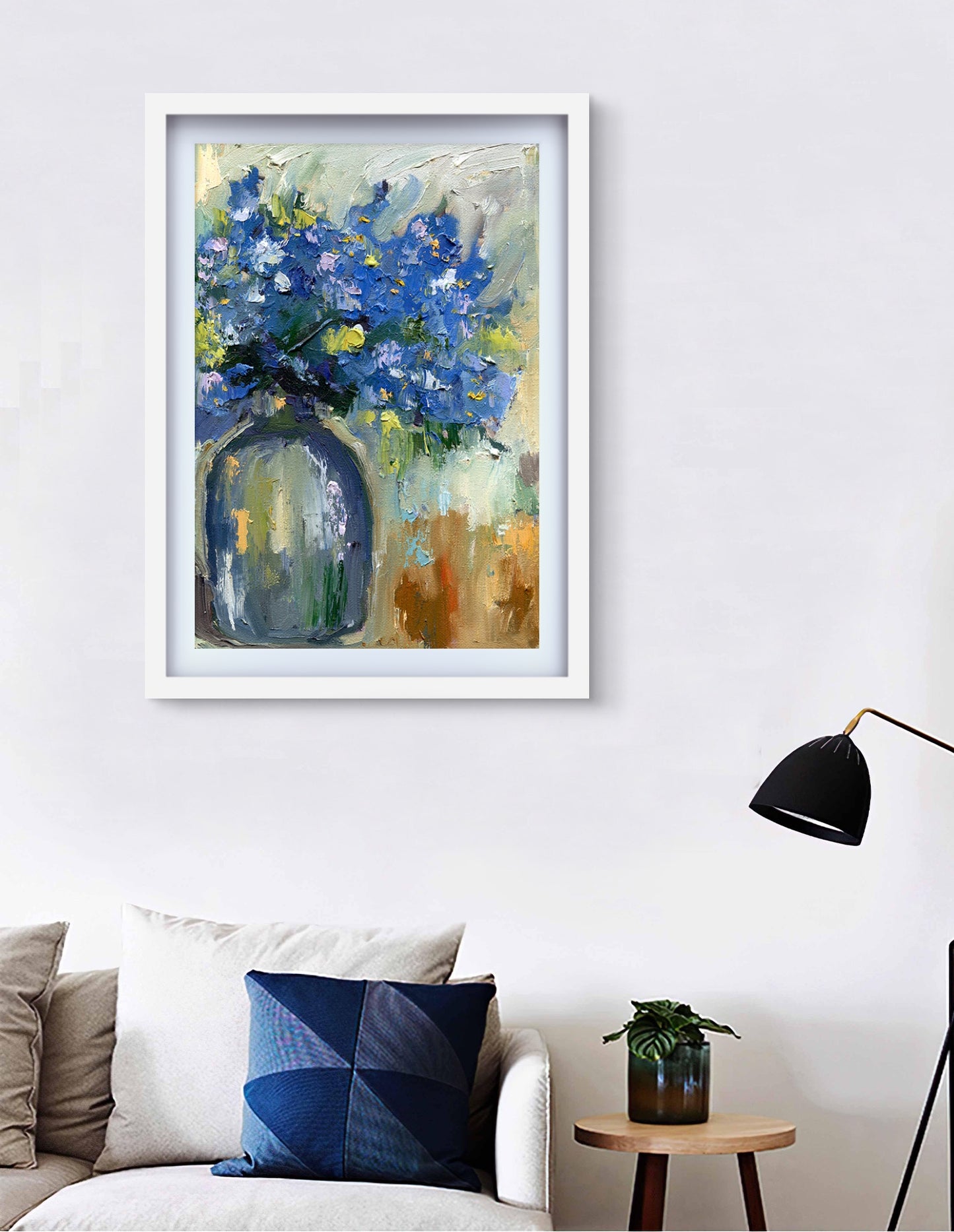 Forget Me Nots Framed poster