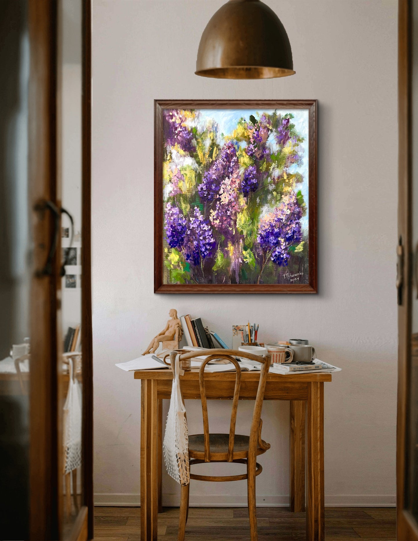 Lilac Photo paper poster Garden Wall Art