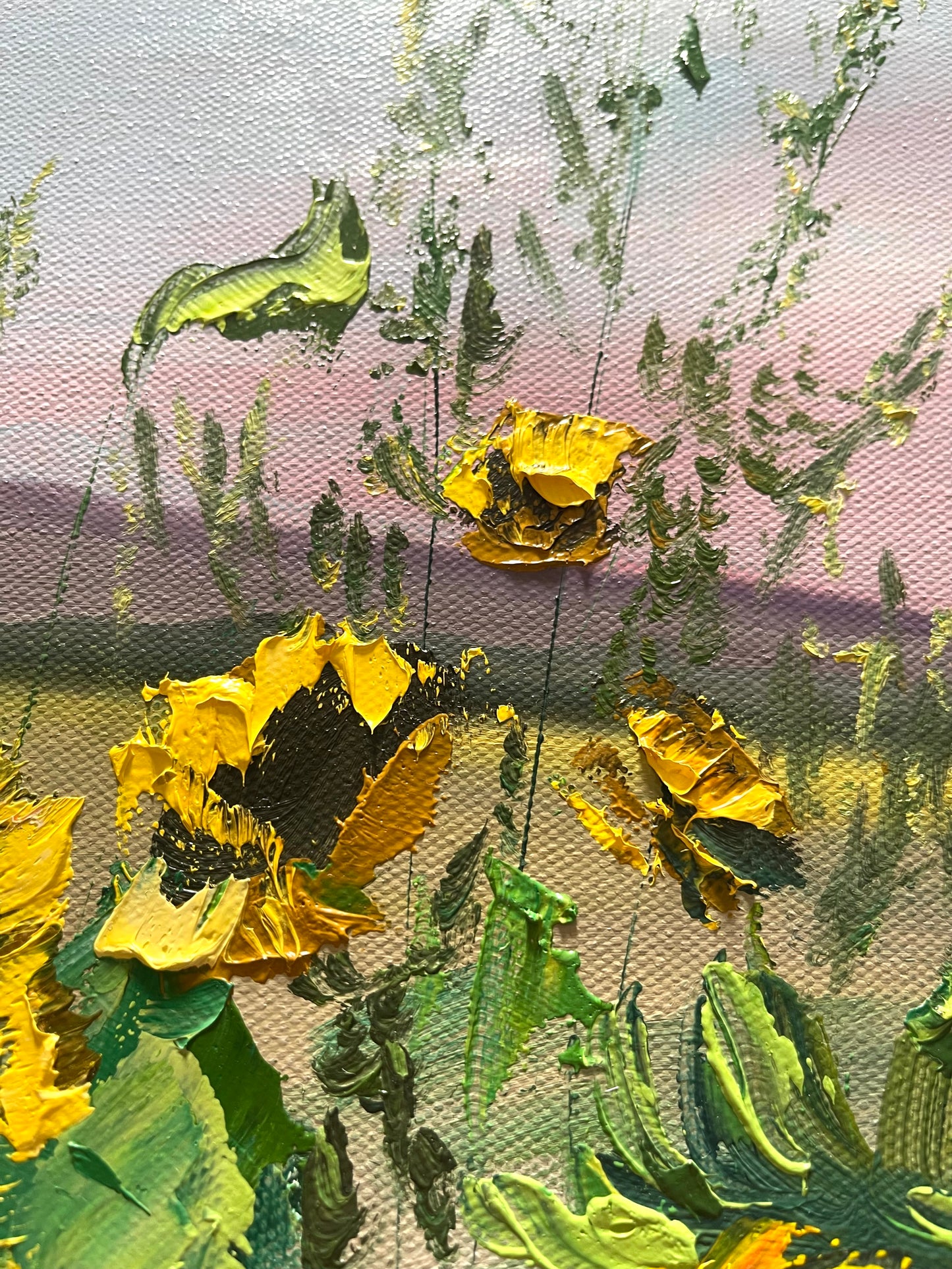 Sunflower Original Wall Art