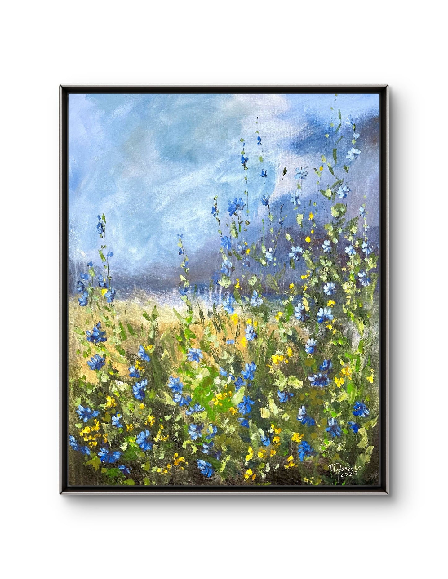 Wildflower Painting Original Floral Wall Art