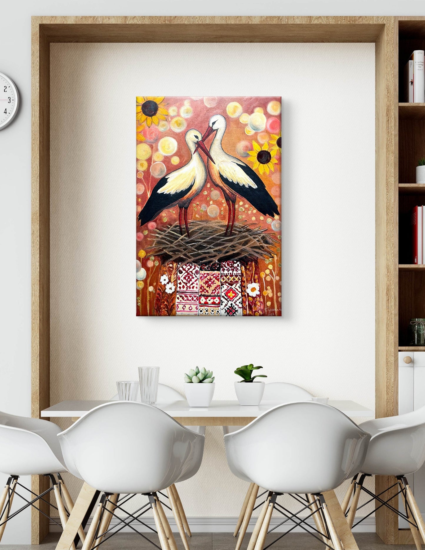 “Homecoming” Original Ukrainian Wall Art