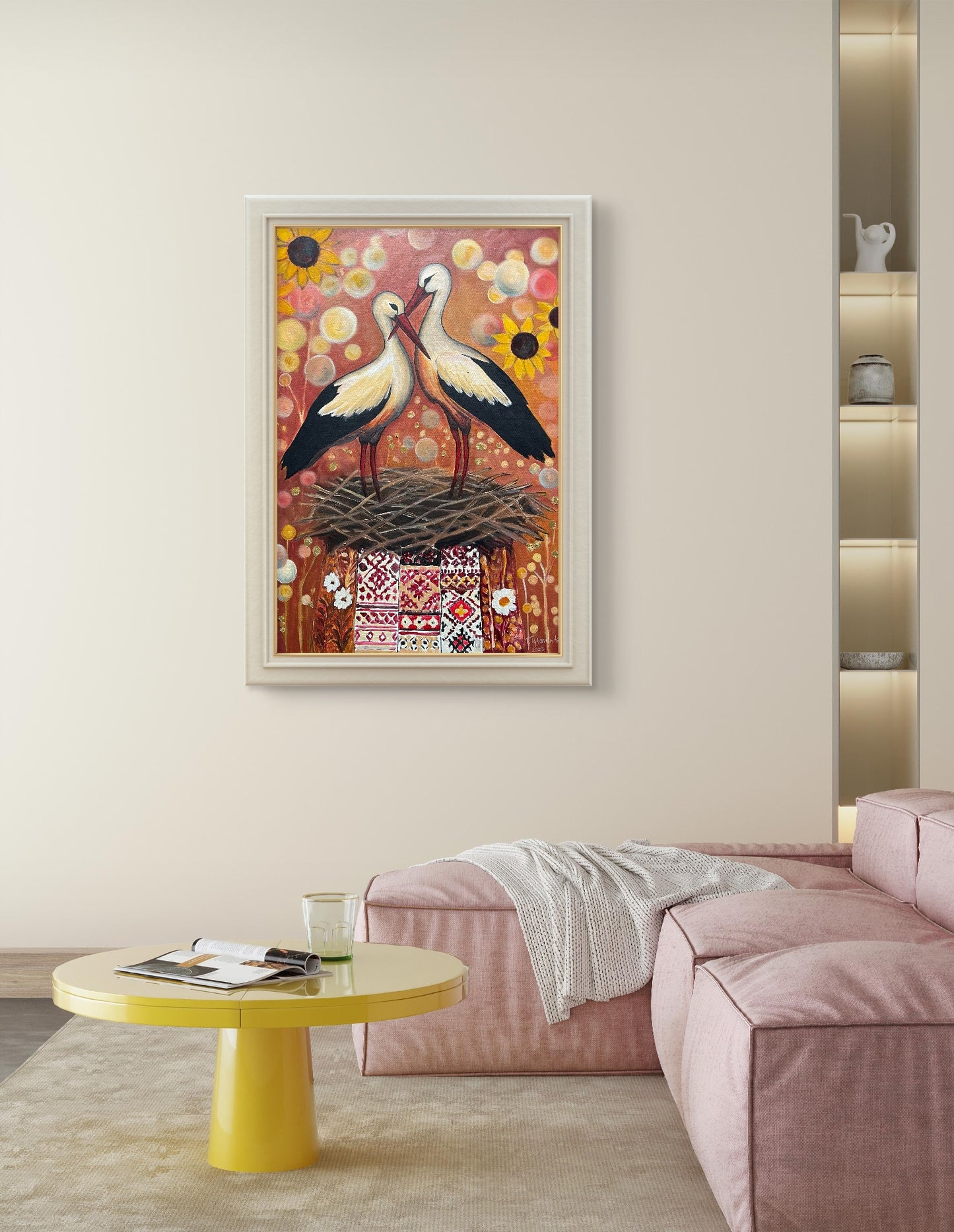 “Homecoming” Original Ukrainian Wall Art