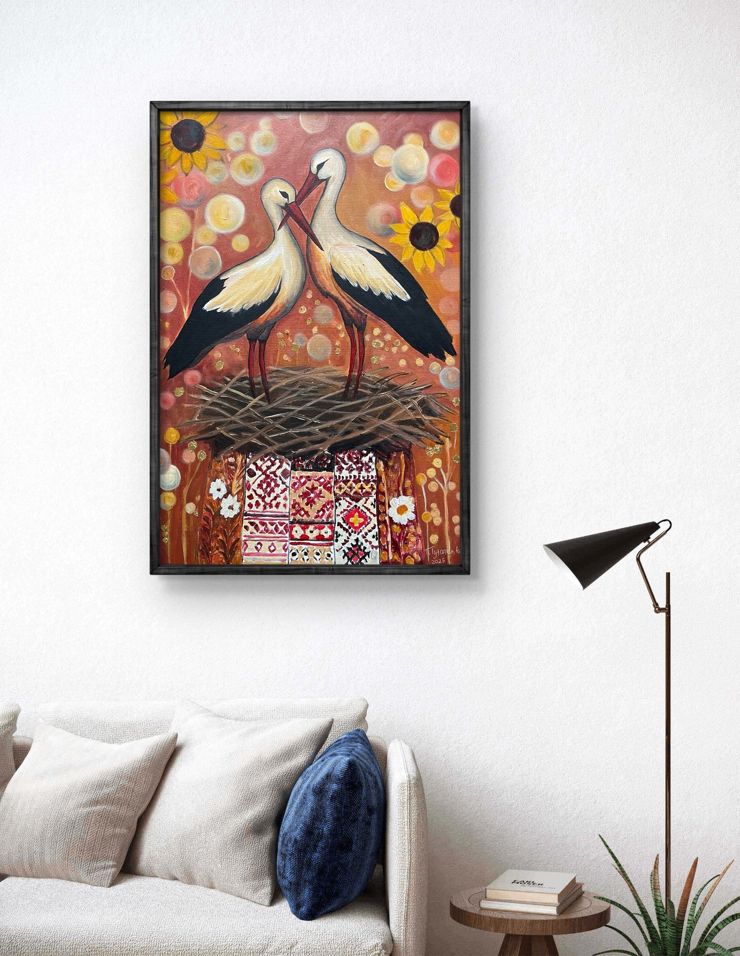 “Homecoming” Original Ukrainian Wall Art
