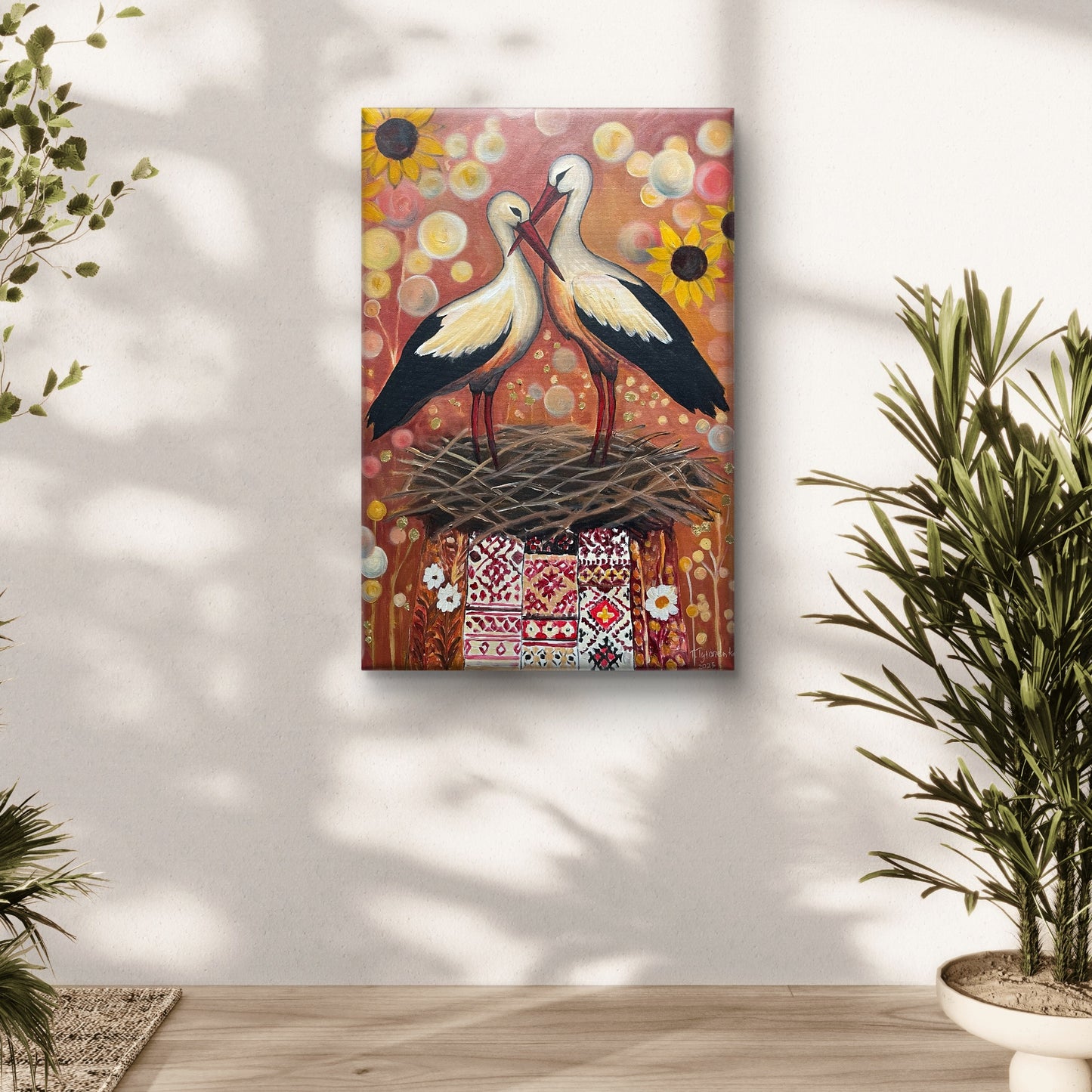 “Homecoming” Original Ukrainian Wall Art