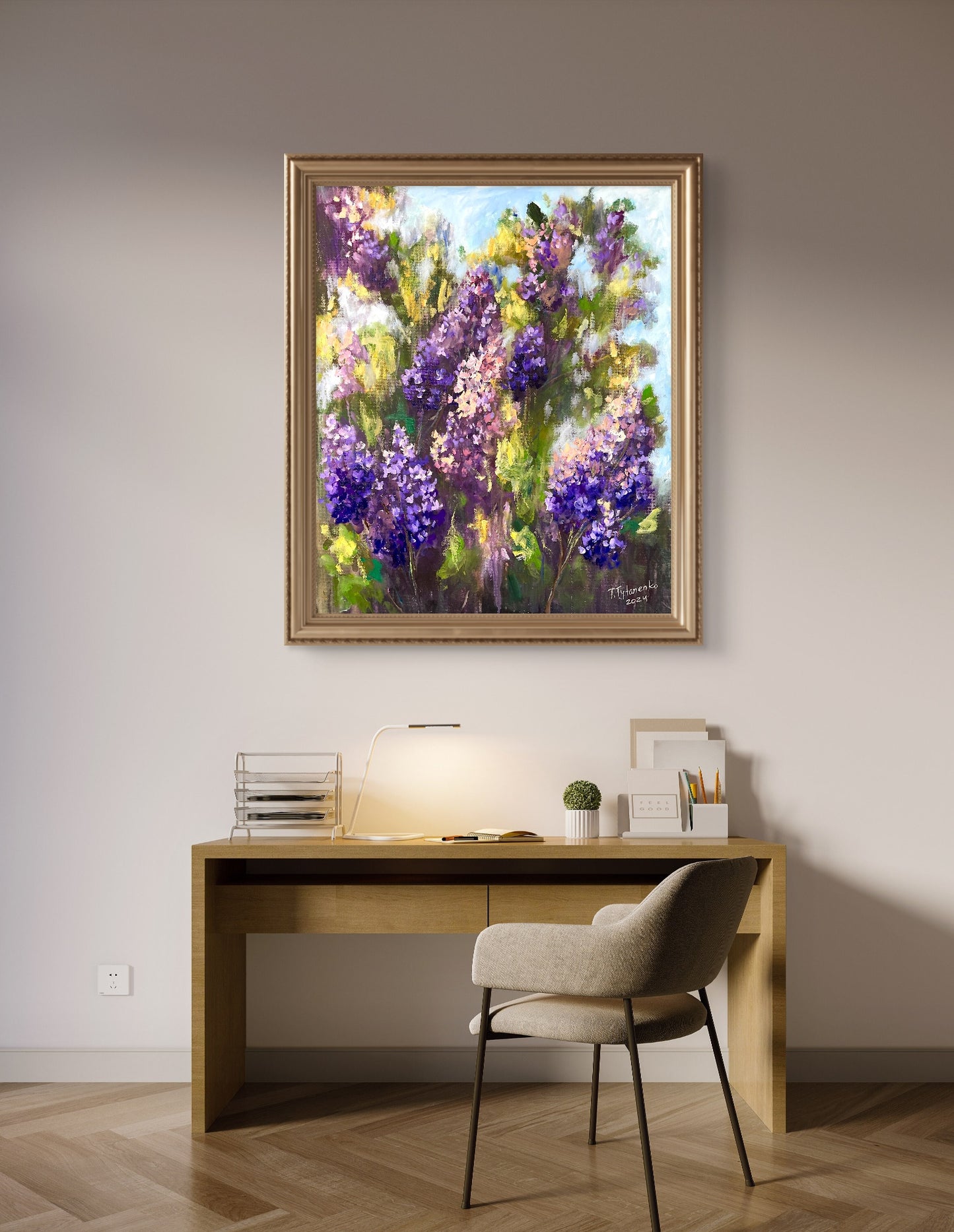 Lilac Photo paper poster Garden Wall Art