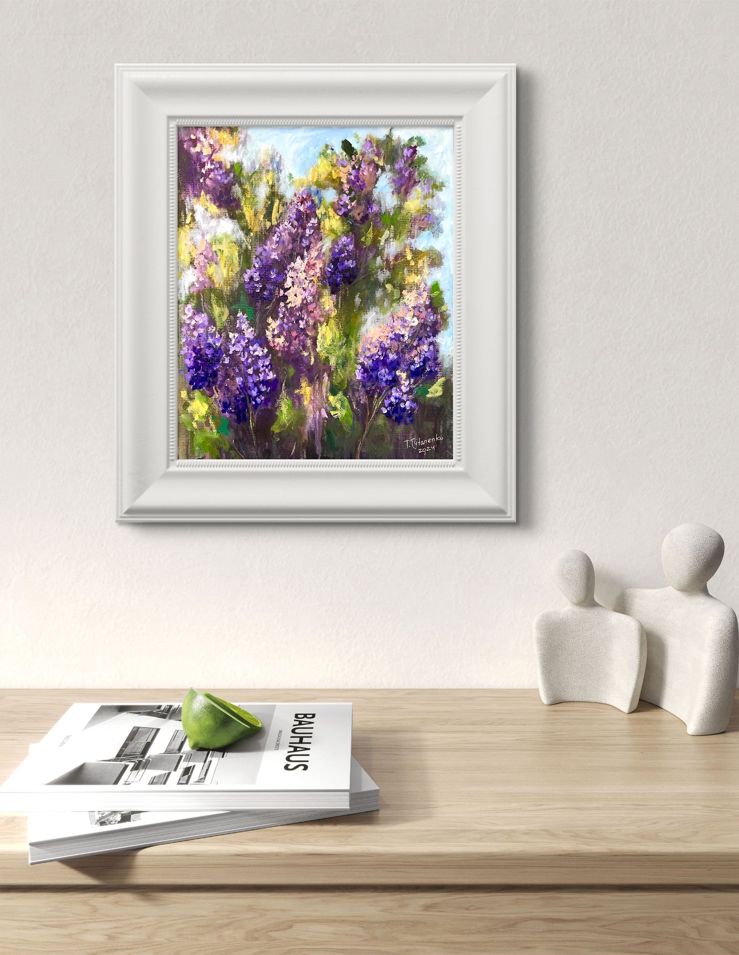 Lilac Photo paper poster Garden Wall Art