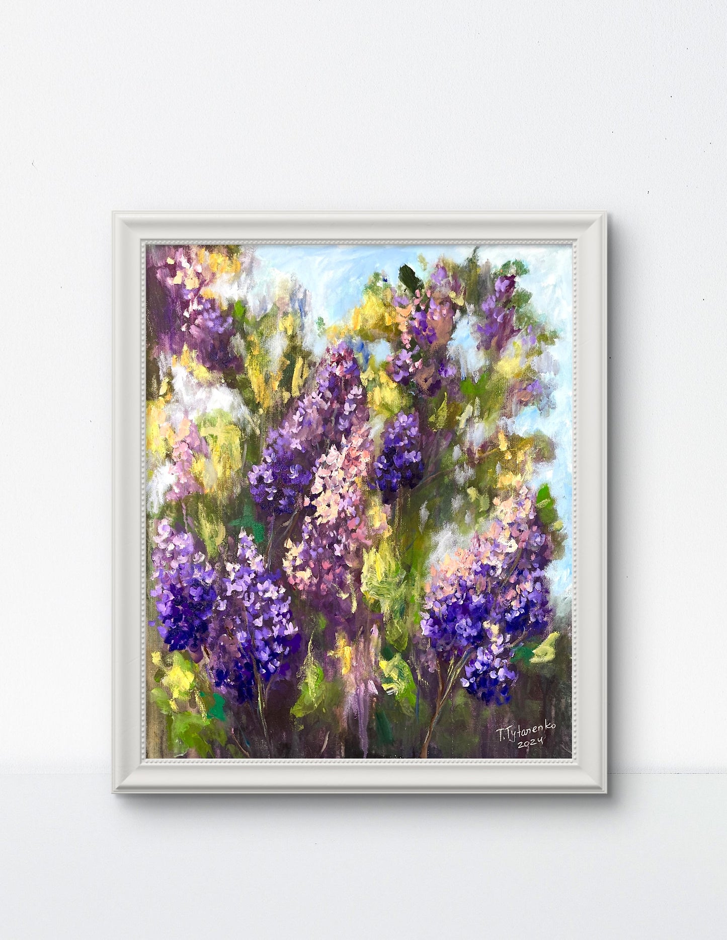 Lilac Photo paper poster Garden Wall Art