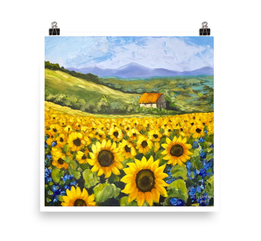 Photo paper poster