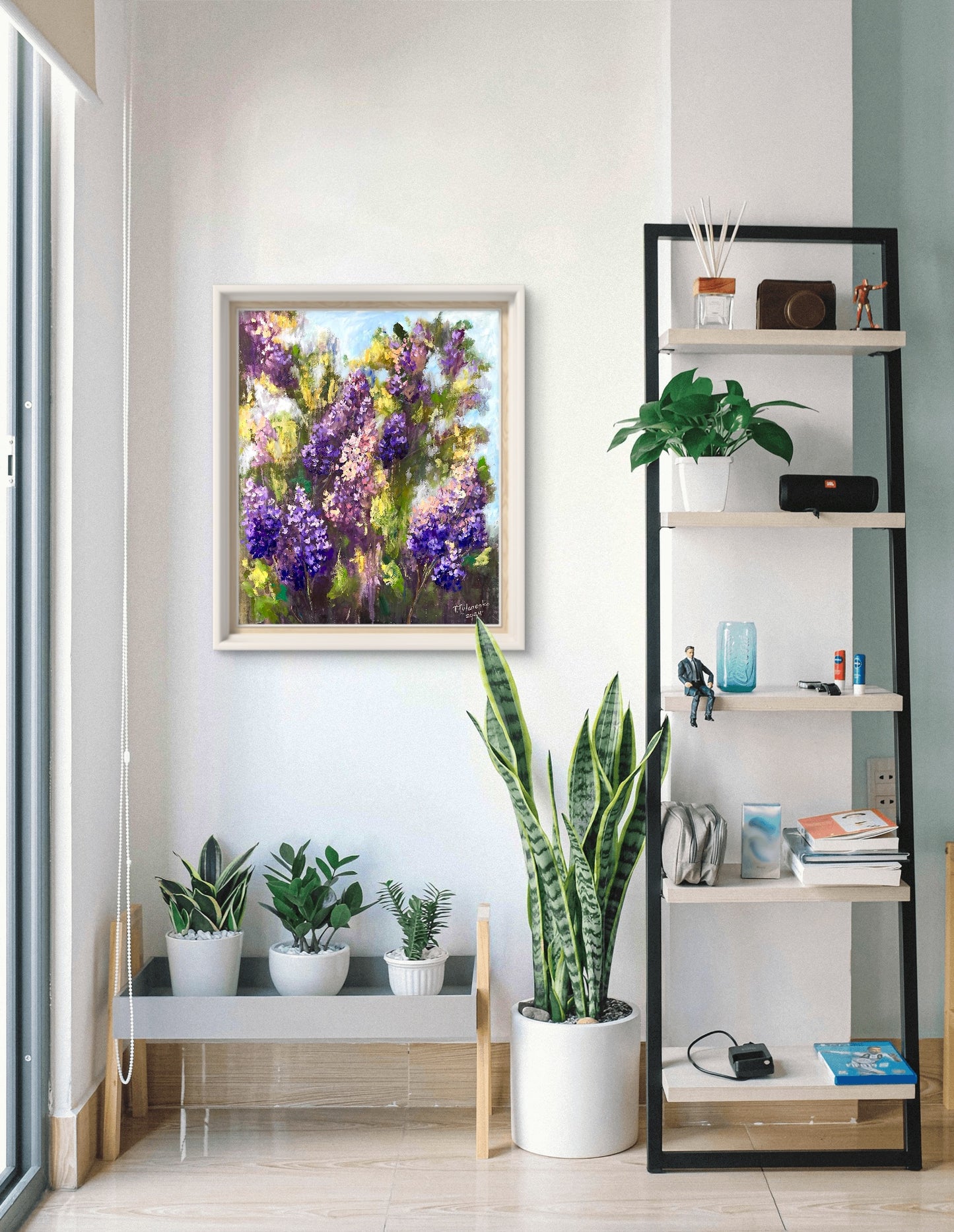 Lilac Photo paper poster Garden Wall Art