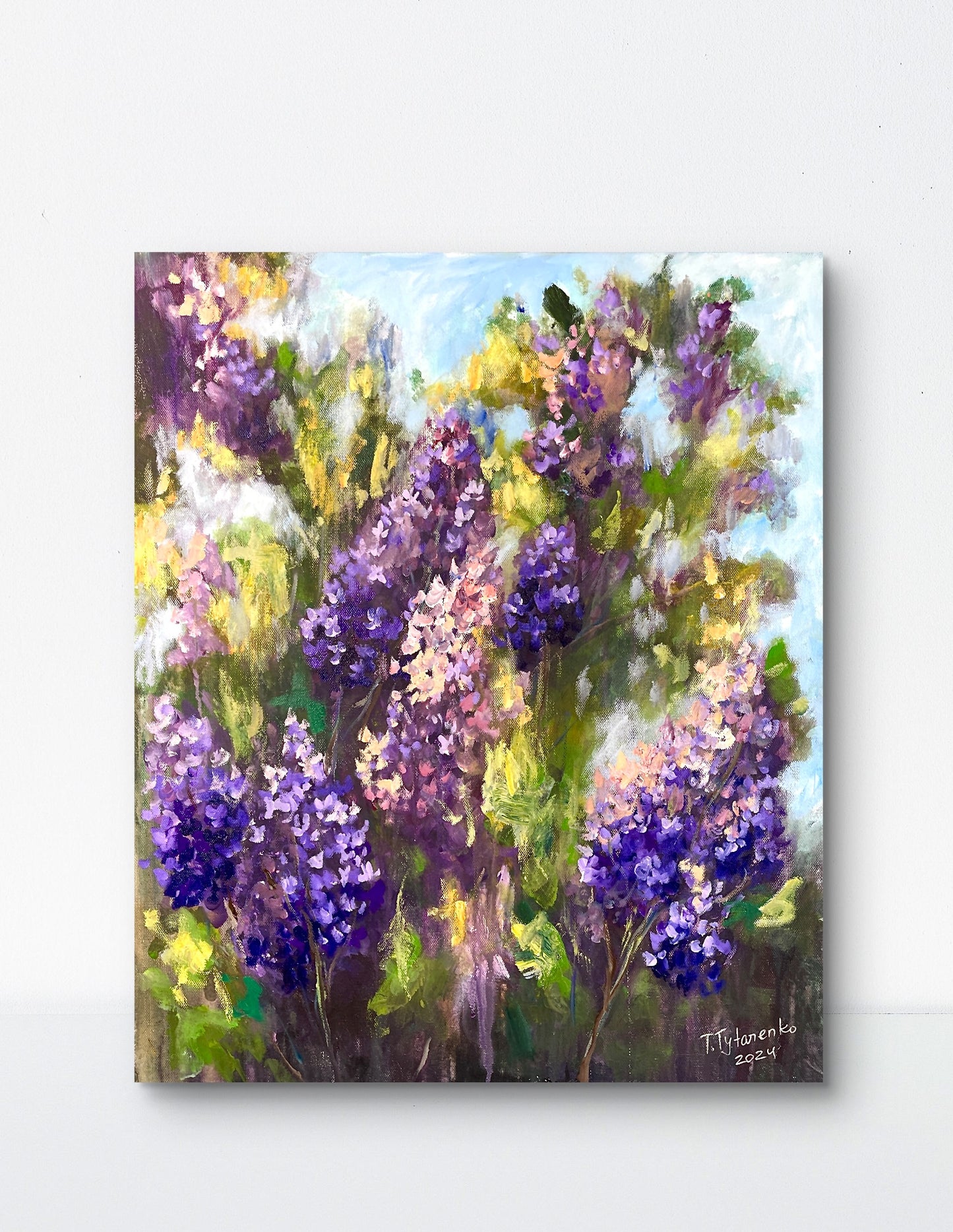 Lilac Photo paper poster Garden Wall Art