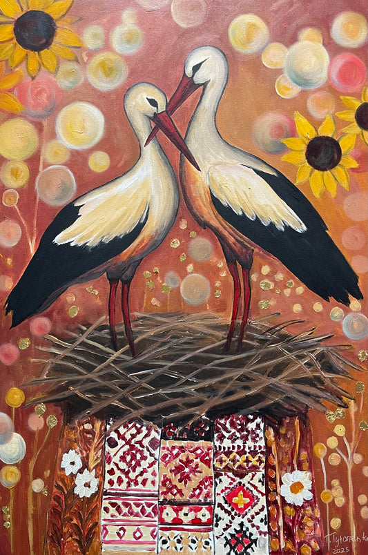 “Homecoming” Original Ukrainian Wall Art