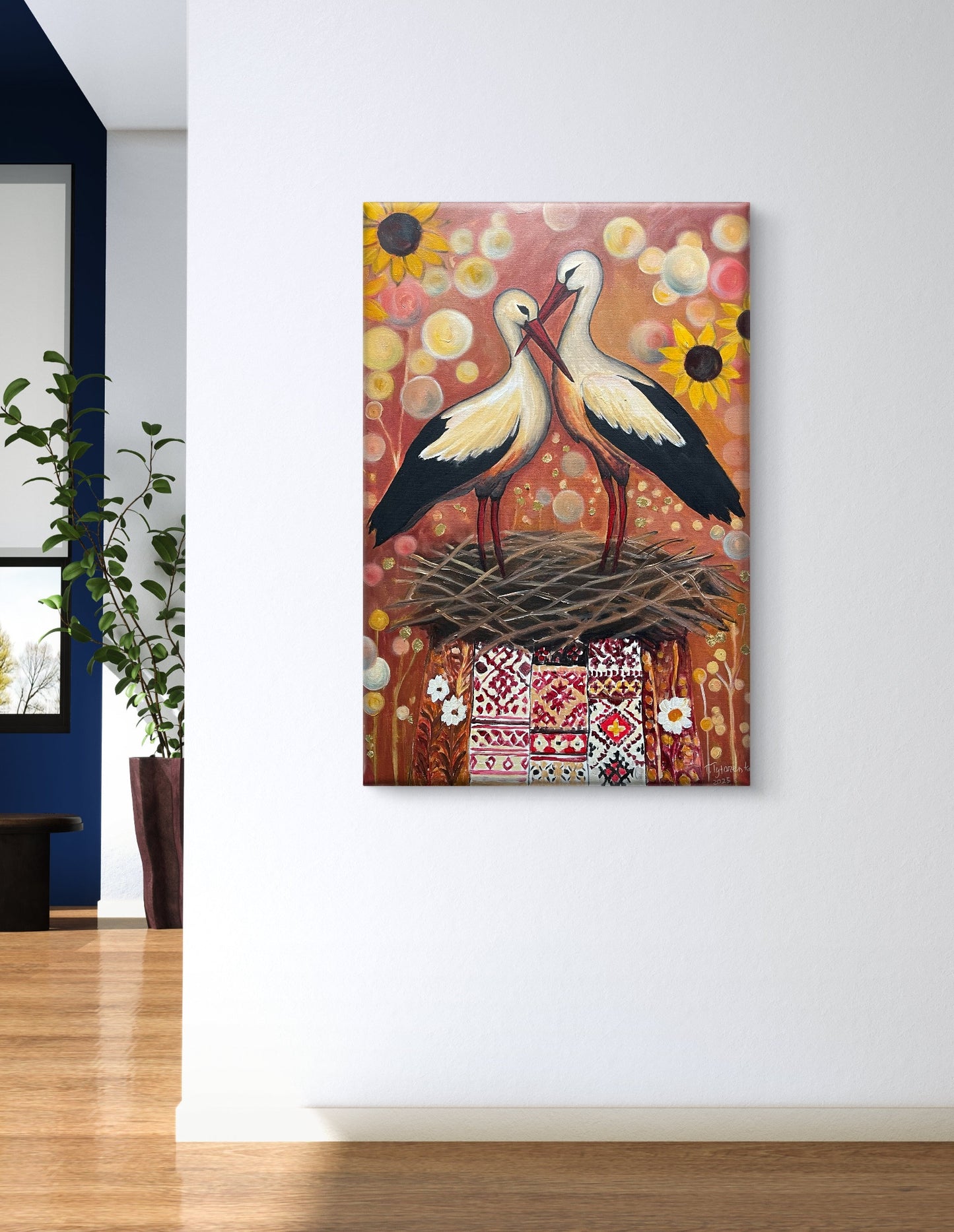 “Homecoming” Original Ukrainian Wall Art